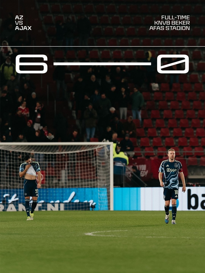 开云体育官网-全崩了！贾府荷兰杯0-6创近百年最惨痛失利，欧冠倒3联赛落后16分