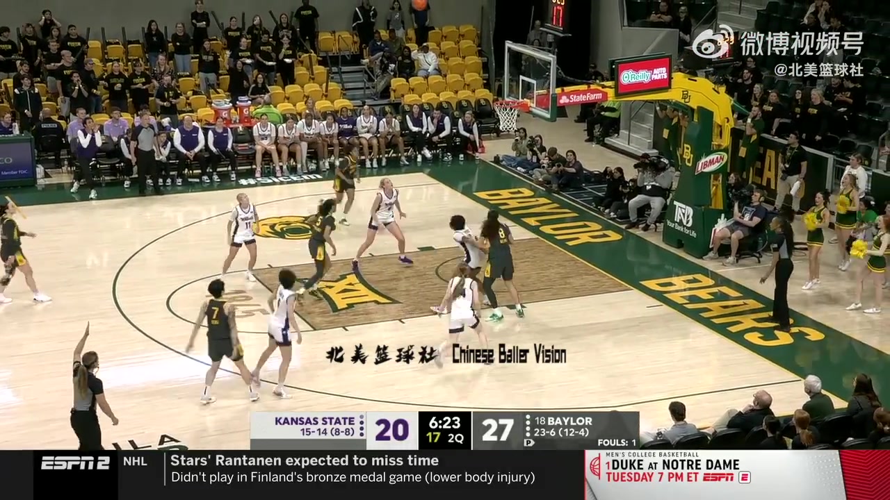 开云体育平台在线-状态回暖！NCAA常规赛-邓雨婷6投3中&amp;三分2中1 得到7分1板1助